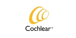 Logo Cochlear, fabricant de solutions auditives implantables partenaire d'Audition Fabre